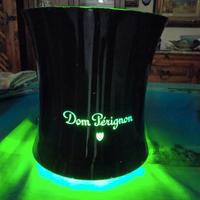 porta ghiaccio dom perignon led verde e viola 