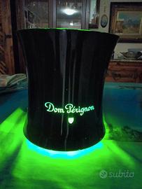 porta ghiaccio dom perignon led verde e viola 