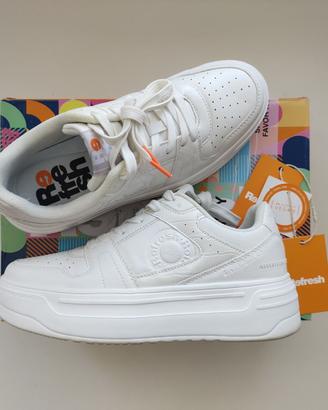 Sneakers Refresh donna platform bianche n. 38