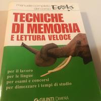 Tecniche di memoria e lettura veloce. .