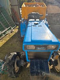 Trattore Iseki 2140 + Fresa e Benna diesel Ideale