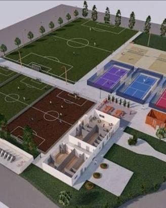 Terreno verde sportivo