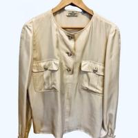 Camicia Valentino seta bianco panna