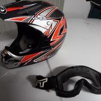 Casco cross HJC