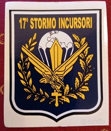 Adesivo 17° Stormo Incursori o Araldico A.M.I