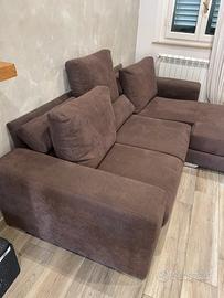 Divano Rigo salotti con chaise-longue
