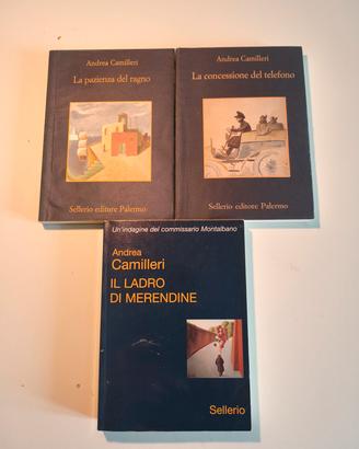 3 libri di Andrea Camilleri