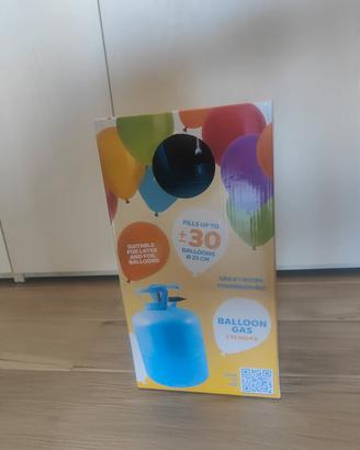 Bombola di Elio nuova per 30 palloncini 
