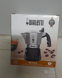 Caffettiera Brikka Bialetti  2 tazze - nuova