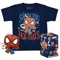 Gingerbread Spider-Man-Pocket Pop! & Tee Collector