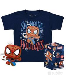 Gingerbread Spider-Man-Pocket Pop! & Tee Collector