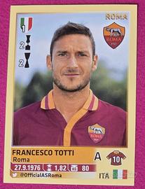 figurina panini campionato 2013-14  totti  - roma