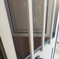 porta garage in PVC Bianca 