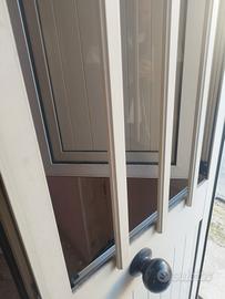 porta garage in PVC Bianca 