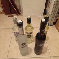 5 bottiglie vodka nuove sigillate