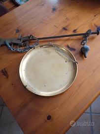 bilancia ottone stadera vintage