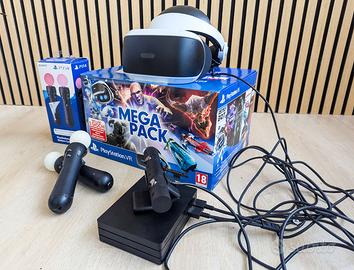 PSVR+PSMOVE+CAMERA +Adattatore ps5