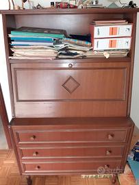 Mobile a ribalta/scrittoio vintage anni ‘60