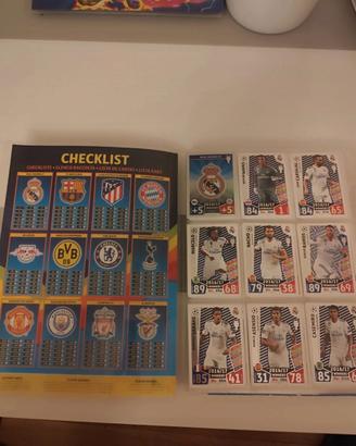 Album Completo Match Attax UCL 2017/2018