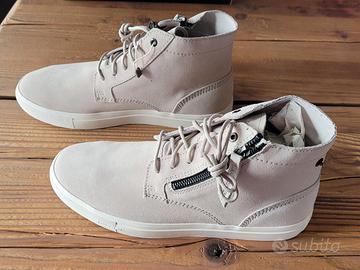 Scarpe Diesel polacchine bejge chiare con zip - 42