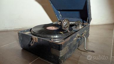 Giradischi a manovella anni 1920