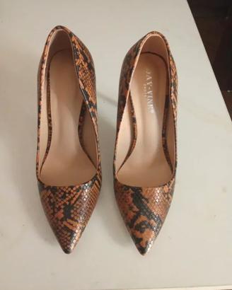 Scarpe con tacco Jay-Vins stampa pitone 37