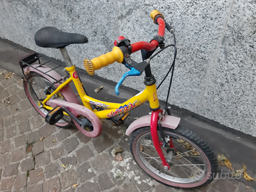 Bella bicicletta bimba/o da 16 pollici