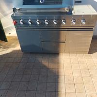Barbecue a gas