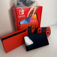 Nintendo Switch OLED Mario Red Edition completa