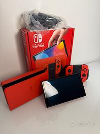 Nintendo Switch OLED Mario Red Edition completa