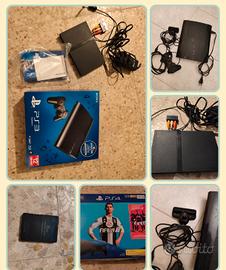 lotto PS2 ps3 console + box PS4 CAM joystick 