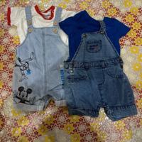 Set di salopette per neonati 3-6 mesi