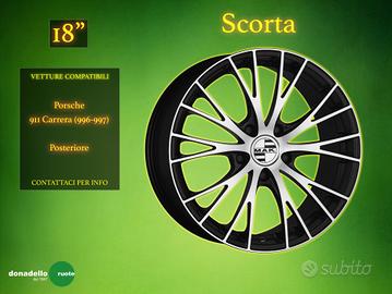 Cerchio in lega 18" Porsche 911 - scorta