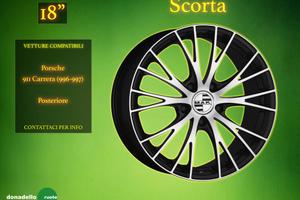 Cerchio in lega 18" Porsche 911 - scorta