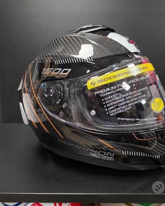 SCORPION Casco Integrale EXO 1500 Carbon Air - ZIT