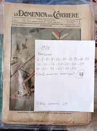 La Domenica del Corriere - annate 1917, 1918, 1912