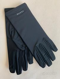 Guanti Gucci nylon elastane nero S adulto unisex