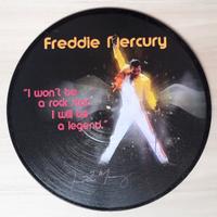Vinile 33 giri da parete omaggio a Freddie Mercury
