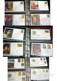 ITALIA 80 Buste Primo Giorno FDC emissioni 1975-76