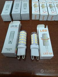 lampadina led attacco G9 e G4 