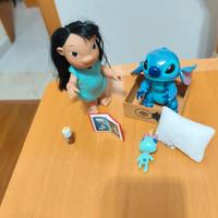 Lilo & Stitch Hasbro 2002 Set Bedtime