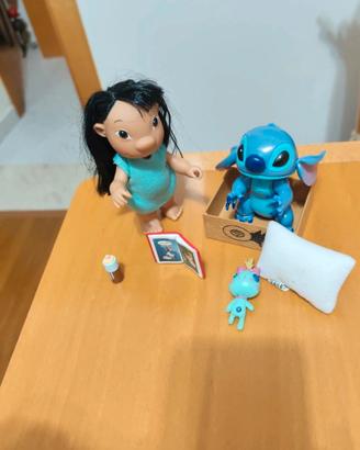 Lilo & Stitch Hasbro 2002 Set Bedtime