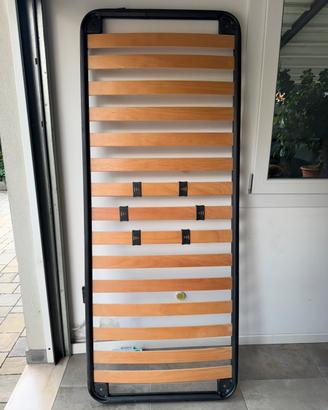 Coppia di reti 80x200 con doghe regolabili