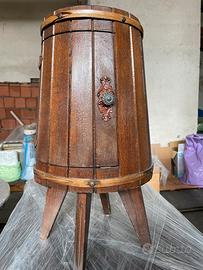 Botte legno / mobiletto bar/ cantinetta vintage