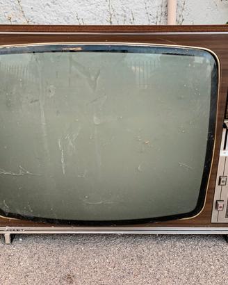 Tv epoca INDESIT 24 L e stabilizzatore di tensione