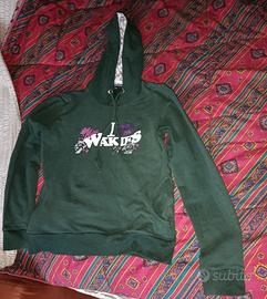 felpa verde scuro donna