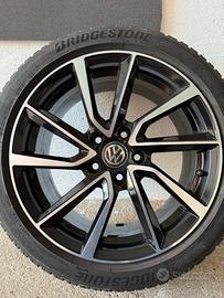 Cerchi Avus AC-518 + gomme Bridgestone Blizzak