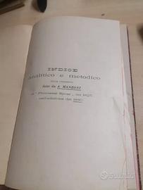 I promessi sposi di A. Manzoni, indice analitico