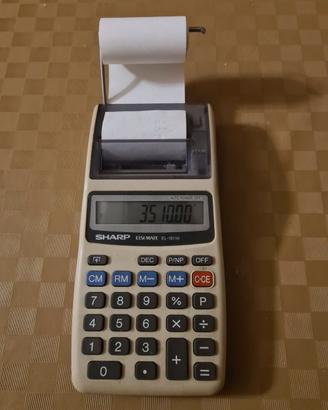 calcolatrice sharp vintage