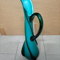 Caraffa vetro Empoli vintage